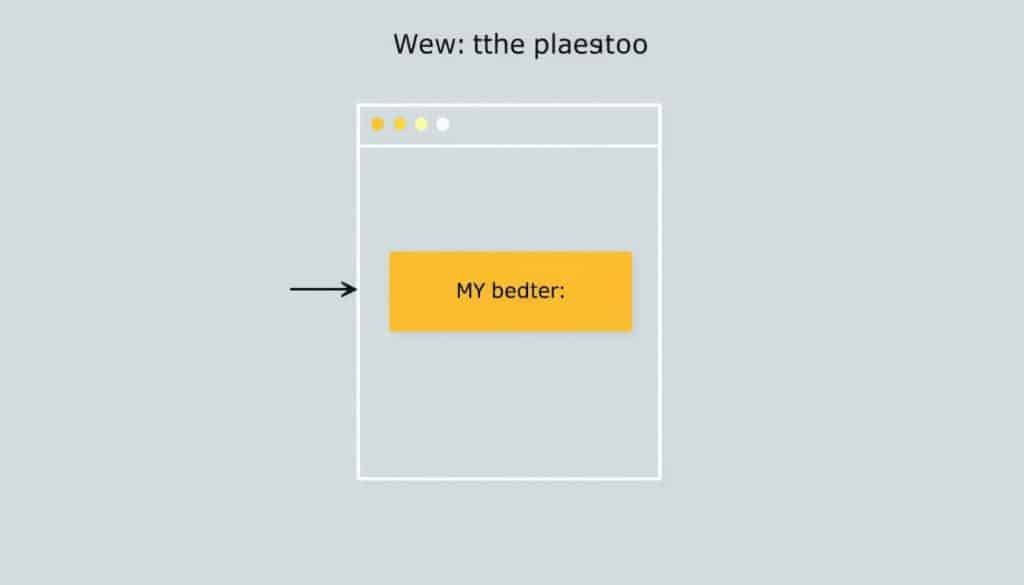 An image of a simple web page structure using HTML