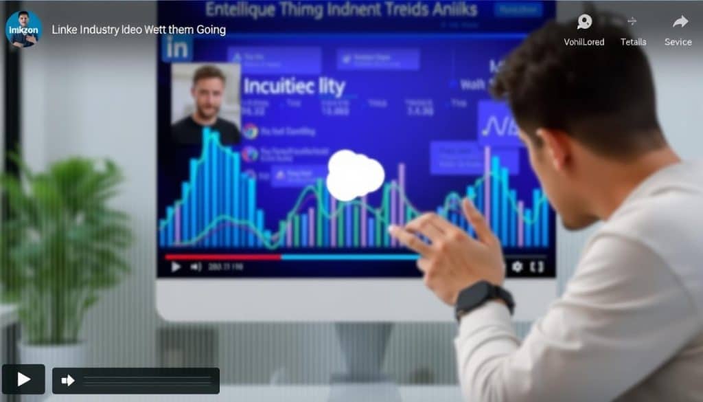 Create a LinkedIn video discussing industry trends and insights.