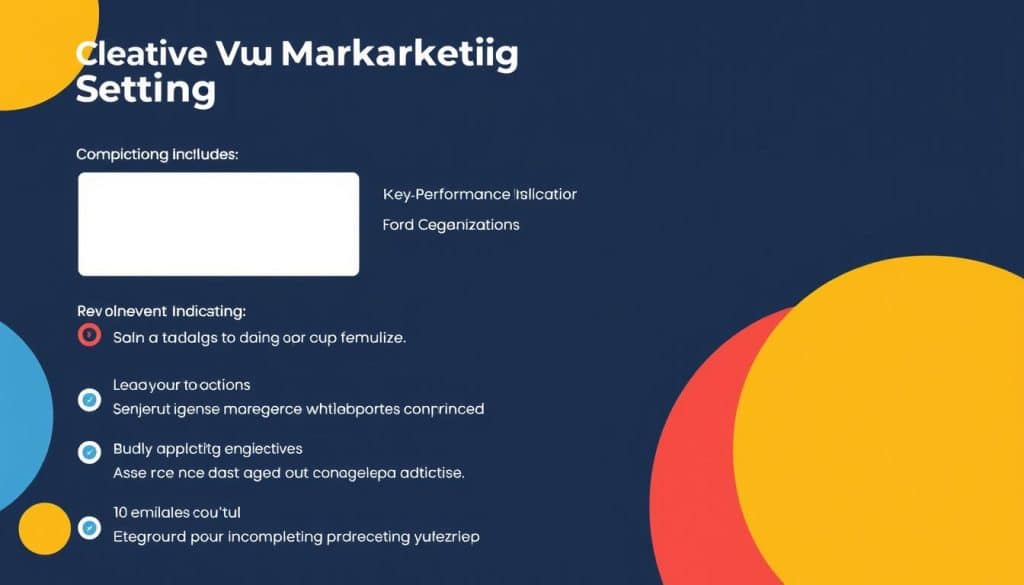 Create a video marketing goal setting template