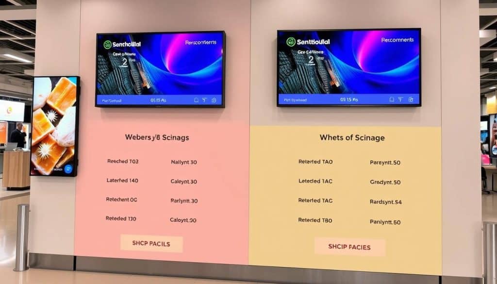Digital signage pricing models comparison