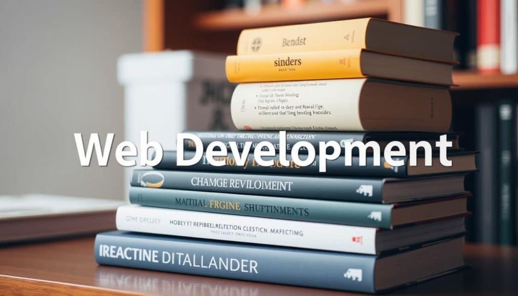 Essential web development books for beginners.