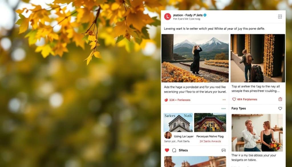 Generate an image of a native ad seamlessly integrated into a news feed.