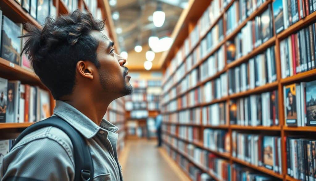 Generate an image of a person accessing a vast library of high-quality stock photos on the Pexels platform.