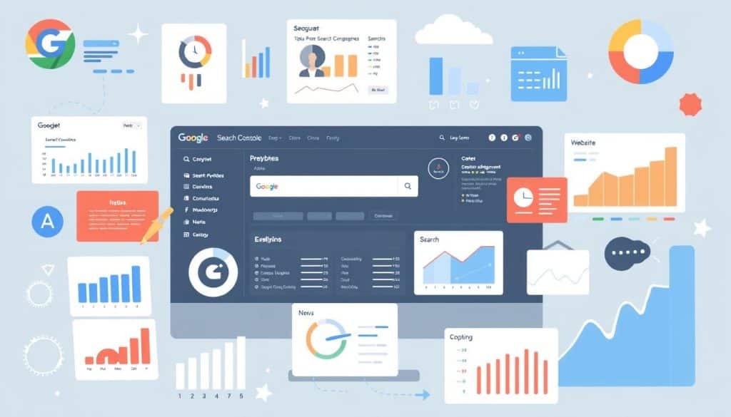 Generate an image representing Google Search Console.