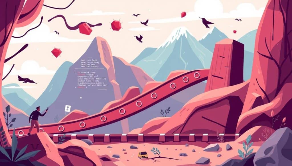 Generate an image representing Ruby on Rails development for startups and businesses.