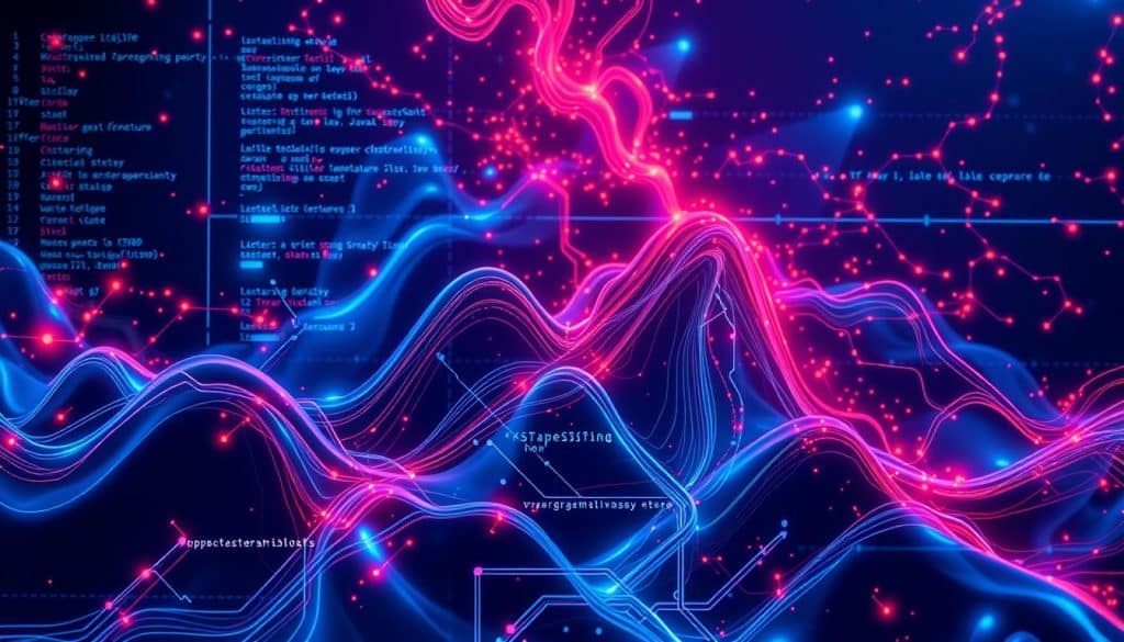 Generate an image representing TypeScript's role in enhancing JavaScript for enterprise applications