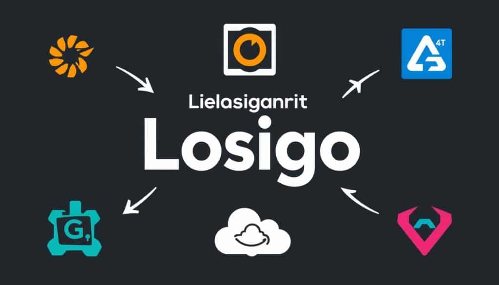 Generate an image representing a unique logo design process that combines creativity with strategic thinking.