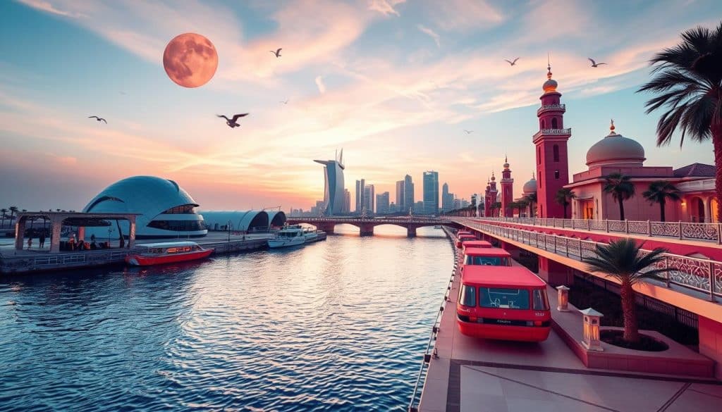 Generate an image representing a web design agency in Qatar