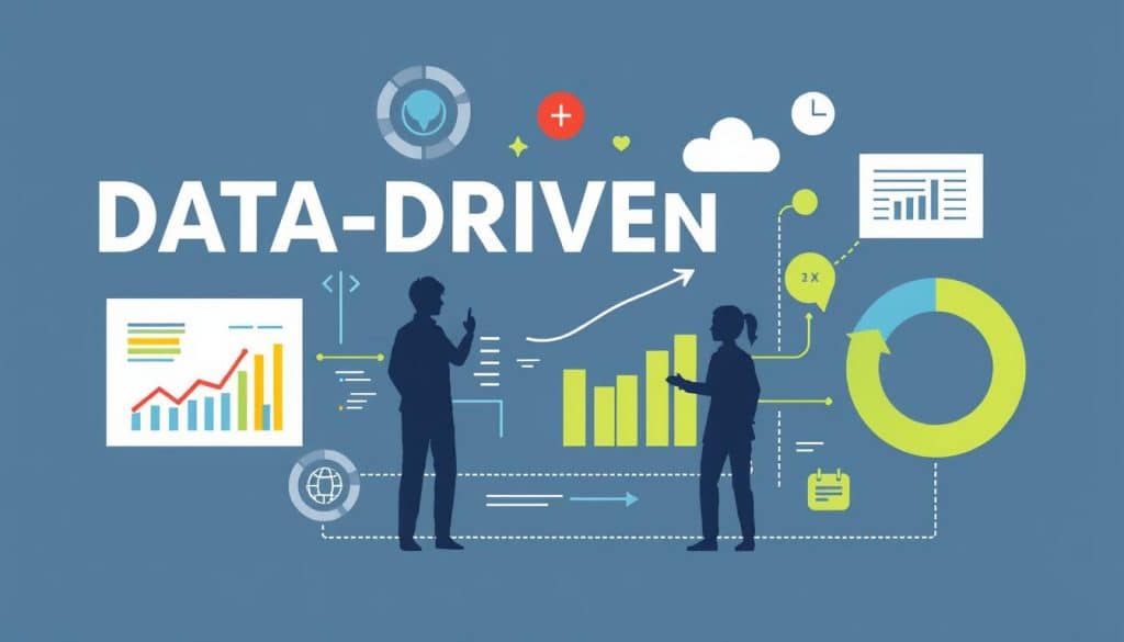 Generate an image representing data-driven campaign management