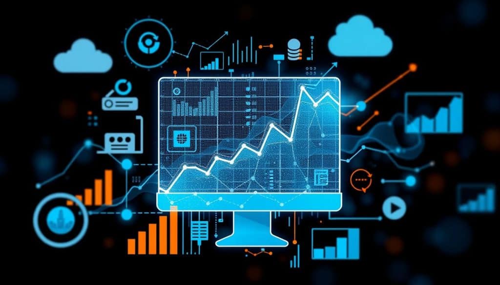 Generate an image representing data-driven marketing