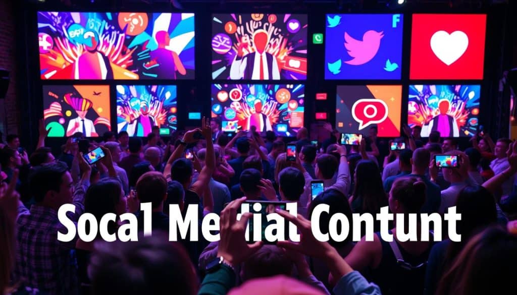 Generate an image representing engaging social media content.