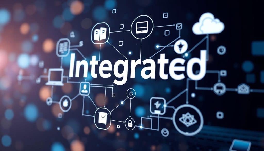 Generate an image representing integrated digital services