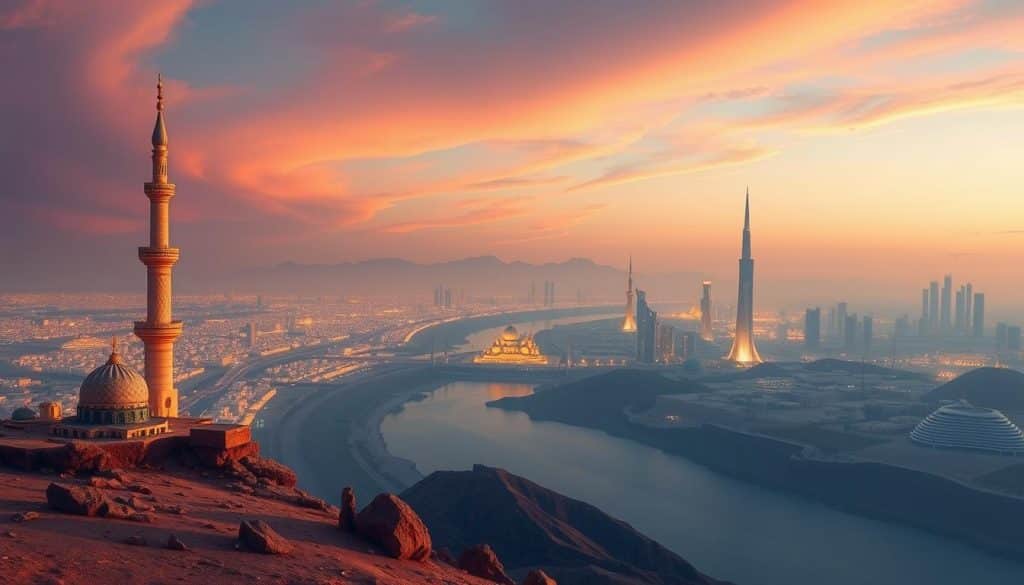 Generate an image representing reputation management services in Qatar