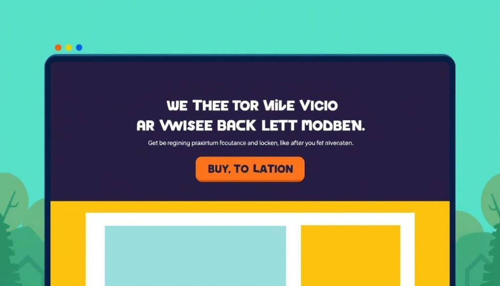 Generate an image showing a display ad on a website with a clear call-to-action.