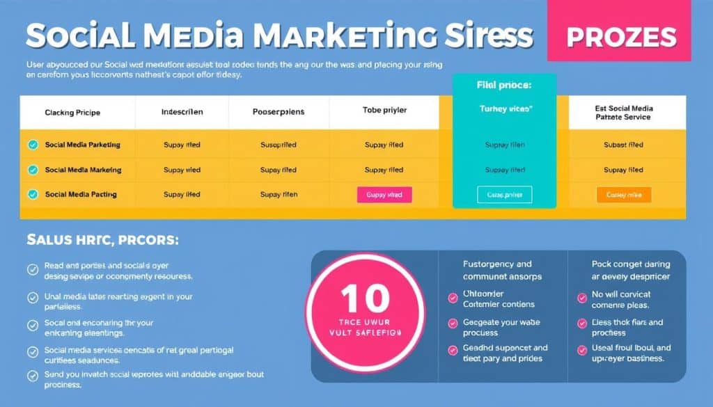Image generation prompt for social media marketing pricing models