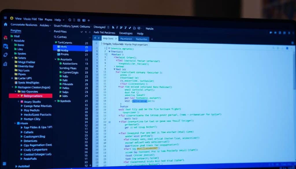 Image of Visual Studio Code interface on a developer's screen