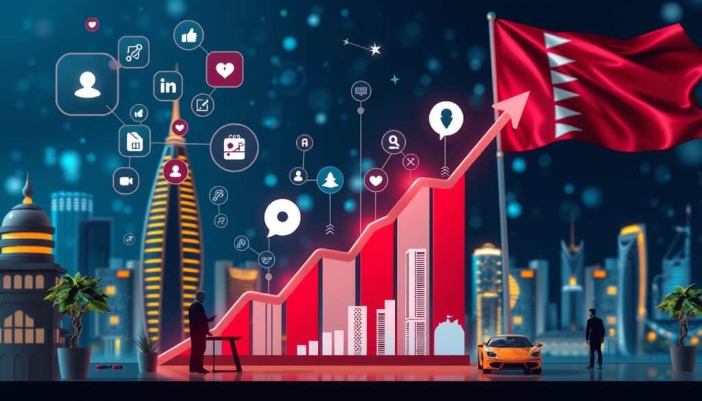 Image of a Qatar business growing with digital marketing