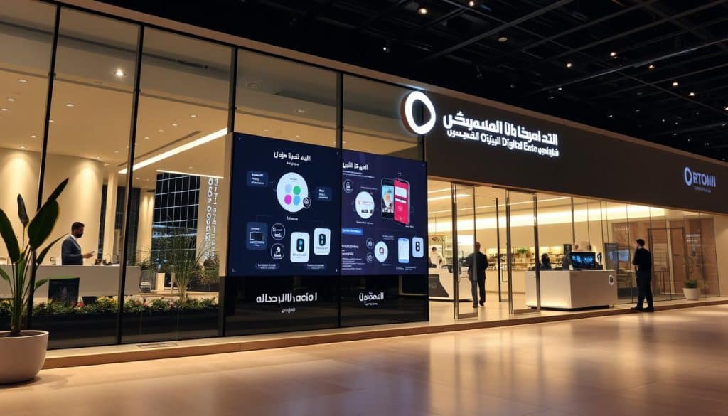 Image of a Qatari business implementing digital UX design