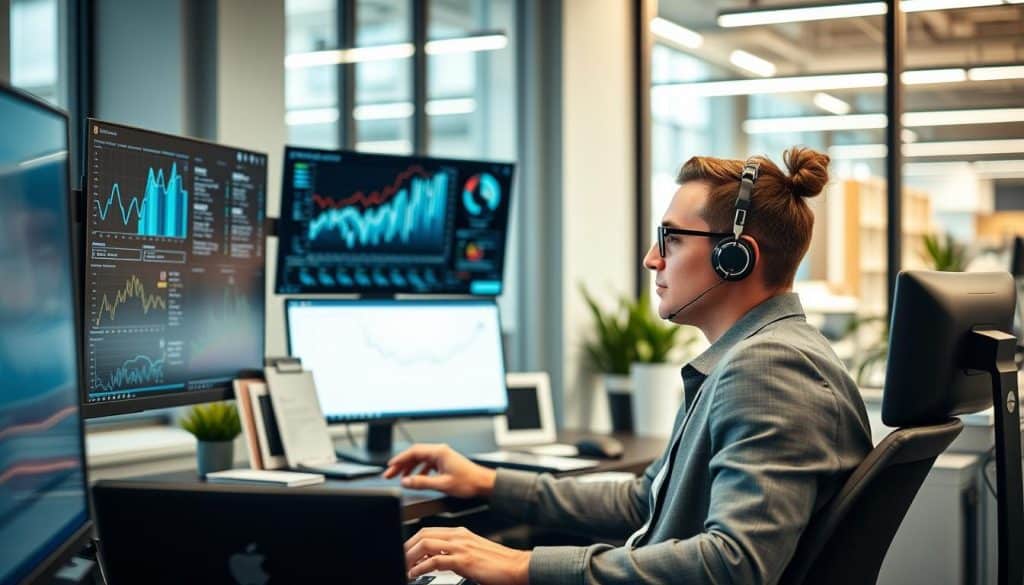 Image of a professional in a digital marketing role