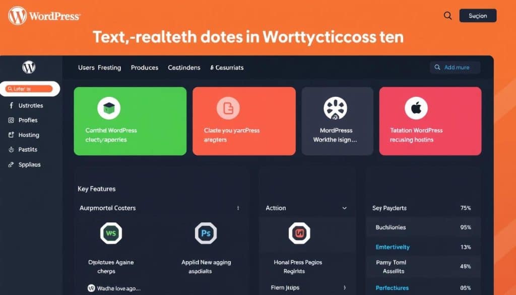 Image of a reliable WordPress hosting provider's dashboard Image of a reliable WordPress hosting provider's dashboard