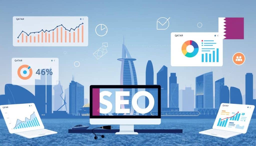 Image of a successful SEO campaign in Qatar