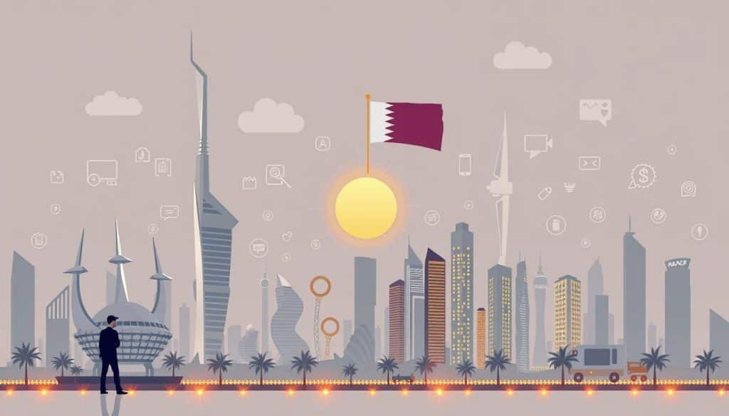 Implementing web applications in Qatar's business landscape