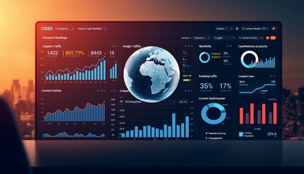 SEO analytics and reporting