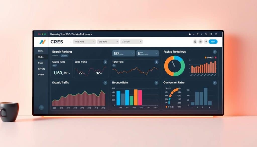 SEO website performance metrics