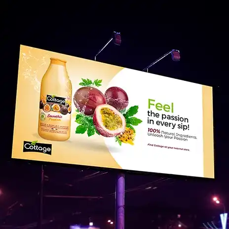 Ads billboard mockup design