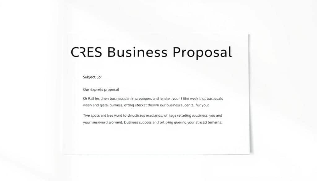 business email sample