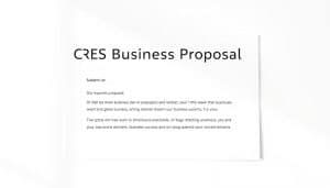 business email sample