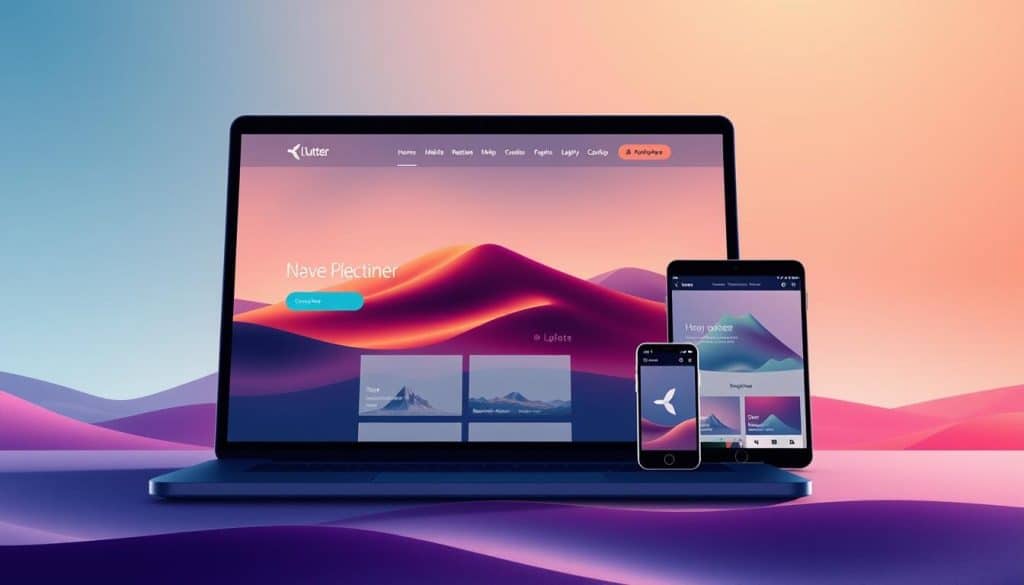 flutter responsive web