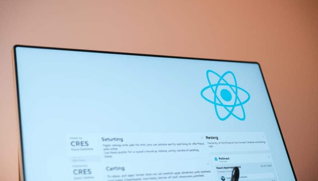 web app with react