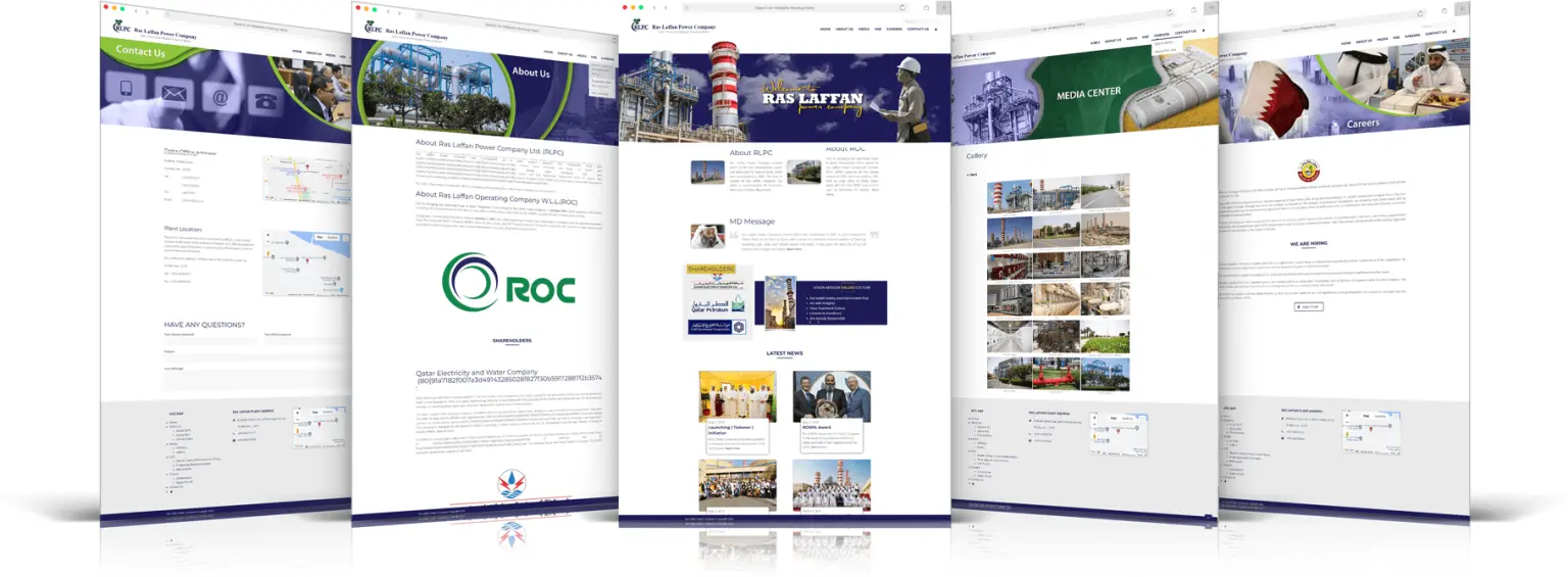 Web development portfolio