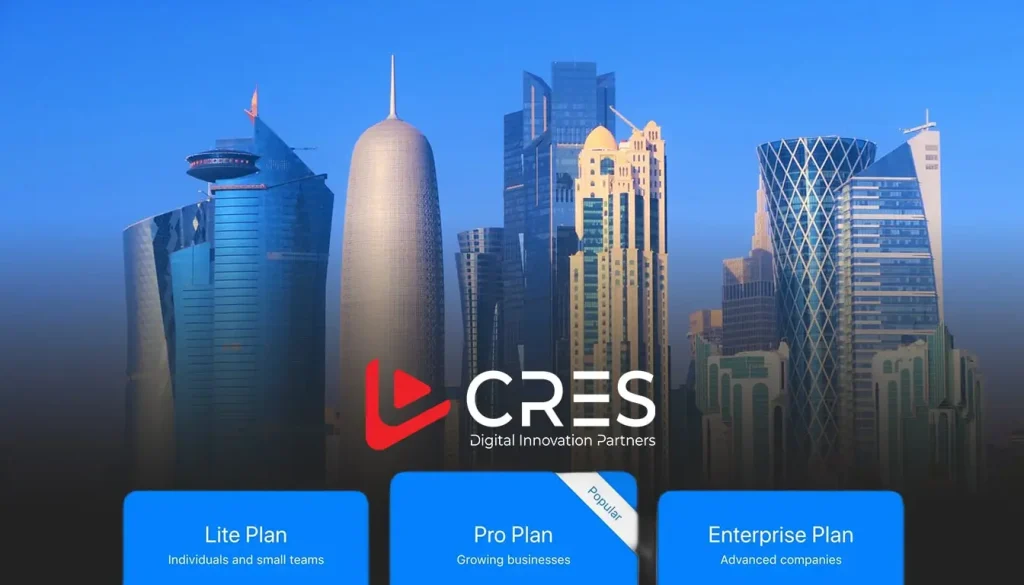 A professional, sleek digital display showcasing the CRES email marketing service, boosting ROI for Qatar businesses. In the foreground, a laptop screen displays a modern, minimalist interface with analytics, campaign performance, and targeted subscriber data. The middle ground features a stylized globe, hinting at the global reach and localized impact. The background depicts a vibrant, futuristic cityscape of Doha, Qatar, bathed in warm, golden lighting that conveys a sense of prosperity and growth. The overall composition exudes a sophisticated, technology-driven aesthetic that appeals to discerning business owners seeking to maximize their marketing success.