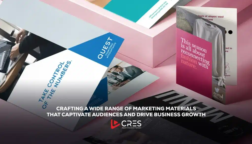 Types of Marketing Materials We Design